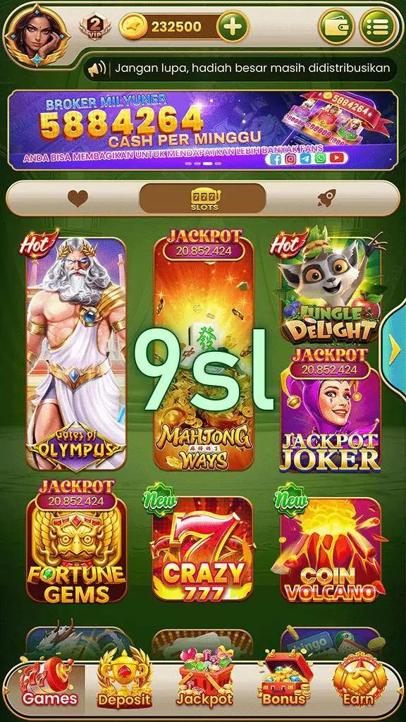 9sl Masuk